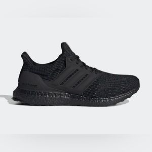 ADIDAS ULTRABOOST 4.0 DNA SHOES Size 9 Color Core Black / Active Red